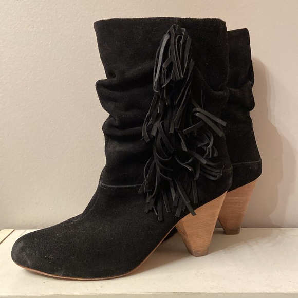 Vintage Fringed Booties - Picture 2 of 7